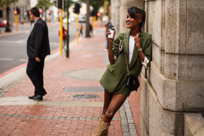 1 Hour Cape Town City Center Photoshoot Experience - What You Get Back: Polaroid That Day + Edited Photos in 72 Hours