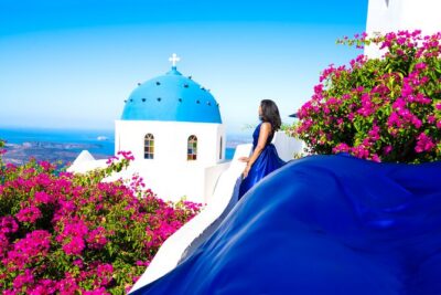 1-Hour Flying Dress Photoshoot, Instagram spots - Your dress choices: 19+ colors, included, and brought to you