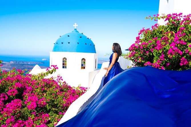 1-Hour Flying Dress Photoshoot, Instagram spots - Your dress choices: 19+ colors, included, and brought to you