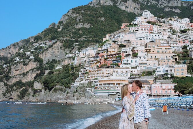 1 Hour Private Photoshoot in Positano - Positano Portraits Around the Church Area, Stairs, and Sea Looks