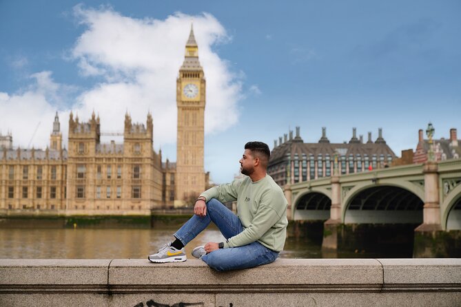 2-Hour Breathtaking London Photoshoot - London Eye to Westminster Bridge: turning viewpoints into real photos