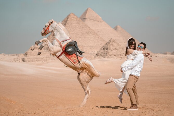 2 hrs Unique Photo session (PhotoShoot) at the Pyramids of Giza - Stop 1: The Panoramic View with All Nine Pyramids