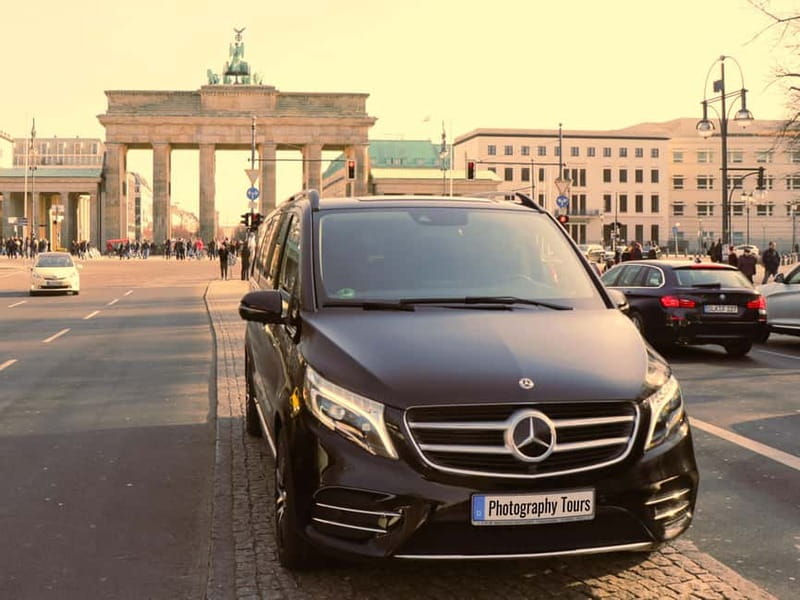 5h Potsdam private tour with Guide, Chauffeur & Photographer - The Mercedes V-Class setup: comfort plus a real plan