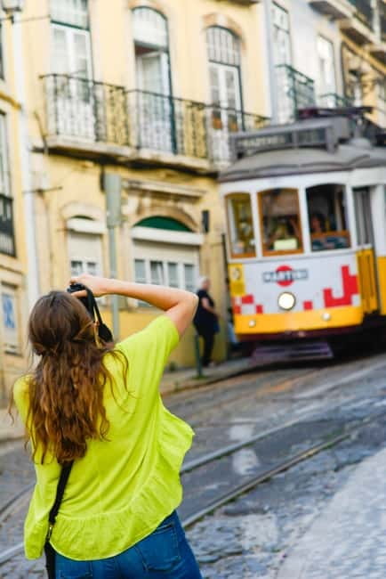 Alfama Photo Walk: Lisbon Photography Tour with a Local - Color tiles, historic facades, and those laundry-lined alleys