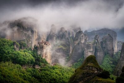 All Day Private Meteora Photo Tour - Great Meteoron: your first major vantage and the “outside first” strategy