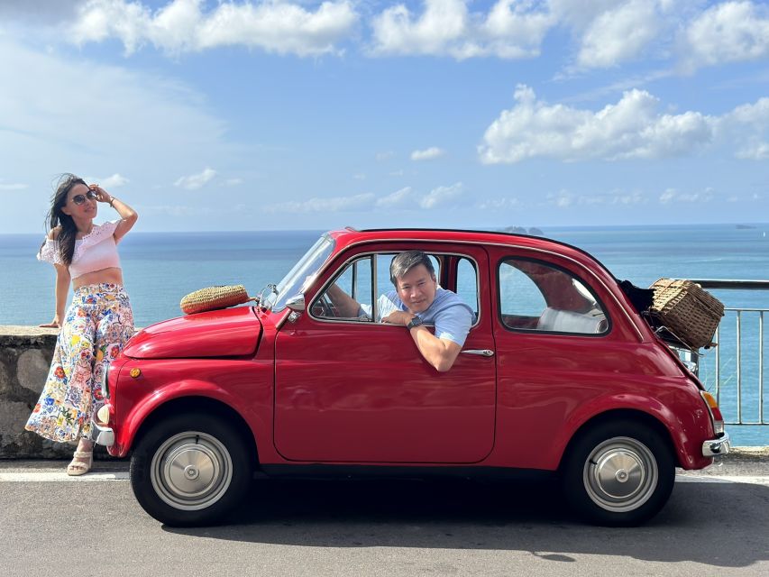 Amalfi Coast: Photo Tour with a Vintage Fiat 500 - Praiano: Sea Views With a Calmer Feel
