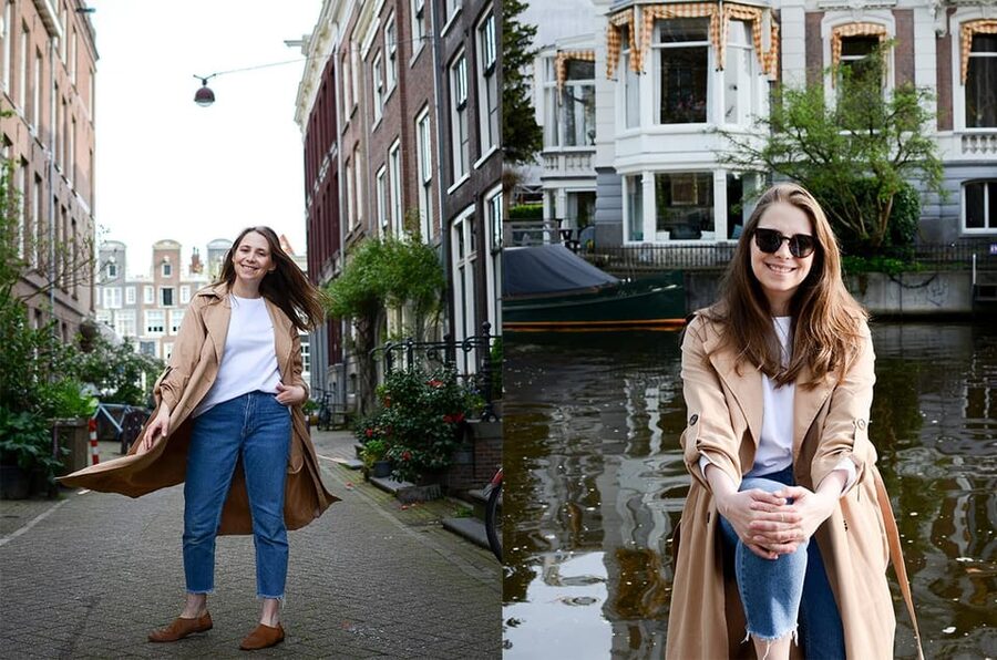 Amsterdam: Private Photoshoot in iconic locations - Posing guidance that keeps the photos natural
