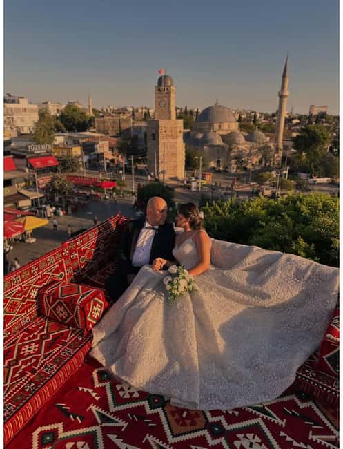 Antalya: Rooftop Photoshoot with Flying Dresses - The Antalya rooftop setup that makes your photos look expensive