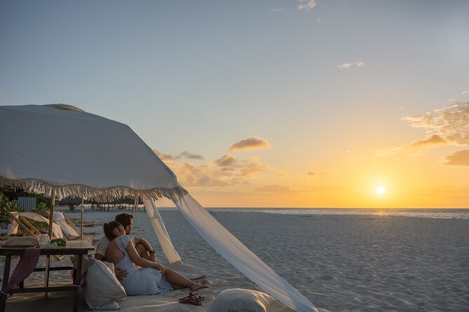 Aruba Romantic Sunset Photoshoot & Beach Picnic in Luxury Cabana - Before You Go: Weather, Alcohol Rules, and Dietary Requests