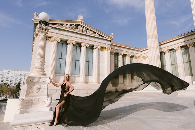 Athens Flying Dress Photo Shoot with a Professional Photographer - Key things that make this shoot worth your time