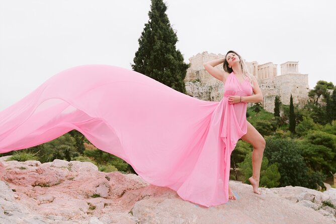 Athens Flying Dress Photo Shoot with a Professional Photographer - Where you meet, and how the walking part works