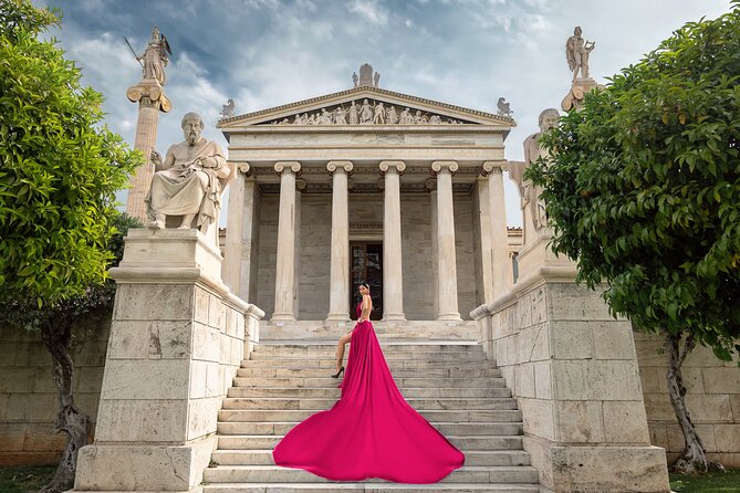 Athens: Flying Dress Photoshoot "Express Package" - Price and value: what $478.92 gets you in Athens