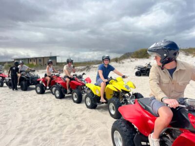 Atlantis Dunes: The best ATV- Quad Bike tour with PHOTOSHOOT - Briefing, helmets, and what the “start inside the dunes” really means