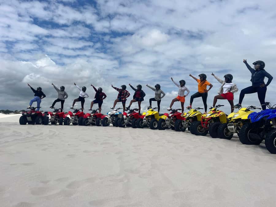 ATV Atlantis dunes: PHOTOSHOOT & VIDEOS - The guide experience: what “good” looks like here