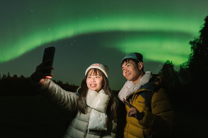 Aurora Photography Expedition with Video - Aurora Timing in Rovaniemi: your start time moves