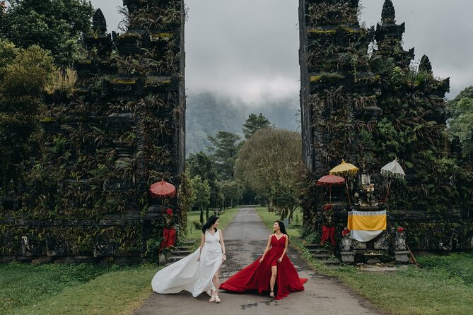 Bali Flying Dress VIP Ubud Photoshoot (Private with Professional Photographer) - Stop 1: Handara Iconic Gate Photos (That Big Frame Effect)