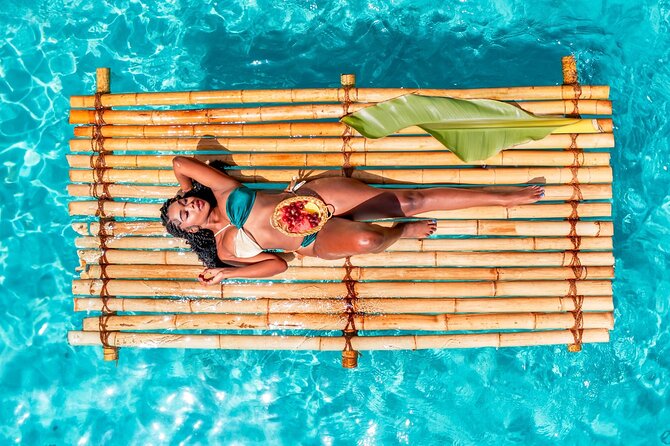 Bamboo Raft Photoshoot + FREE Videos, Shots and Cocktails - Key highlights you’ll feel right away