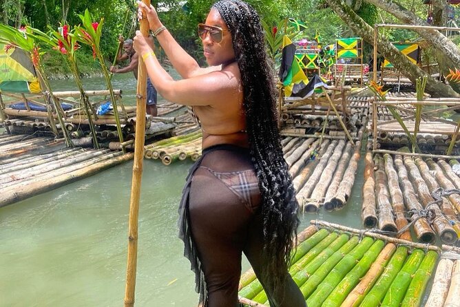 Bamboo Rafting & Clear Kayak Photoshoot Combo in Montego Bay - Clear Kayak + Drone Photos at Kelly’s Water Sports Jamaica