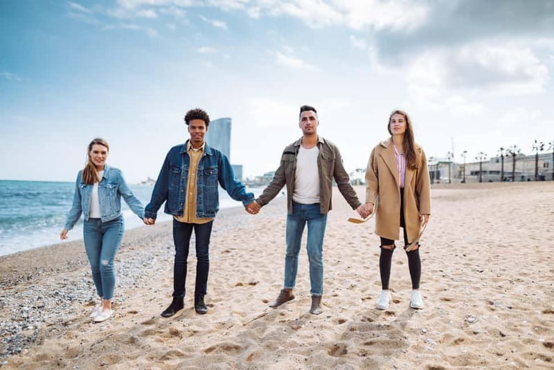 Barcelona: Beach Photoshoot - On the Sand and Boardwalk: Getting Posed Without Feeling Staged