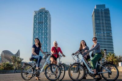 Barcelona E-Bike Photography Tour - Carrer de Cervantes start: e-bike ride style and group size