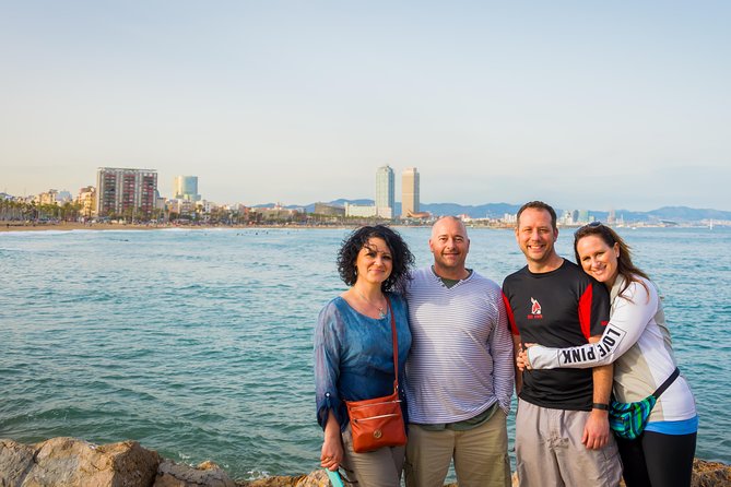 Barcelona E-Bike Photography Tour - Triumphal Arc, Mirador de Colom, and the beach photo payoff