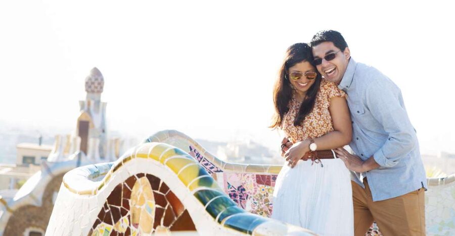 Barcelona: Private Full Park Güell Photoshoot - What 1.5 hours at Park Güell actually feels like