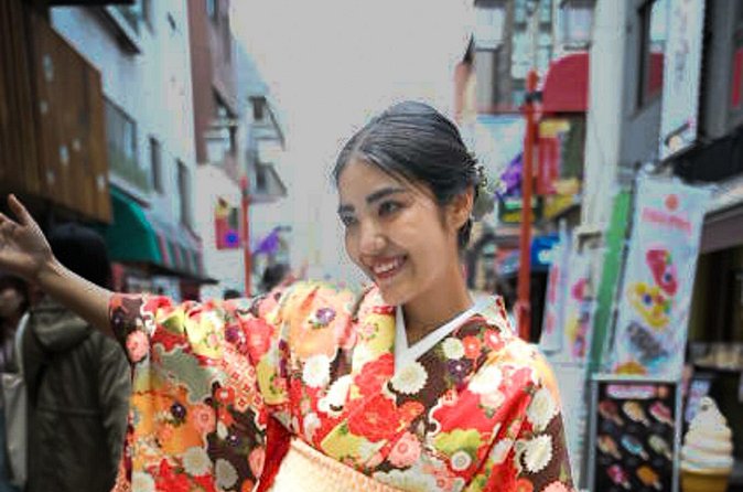 Beautiful Kimono photoshoot in Tokyo - Price and value: $78 for a pro and a kimono change