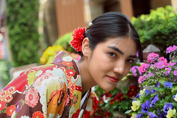 Beautiful Kimono photoshoot in Tokyo - The real magic: a private photographer who directs you