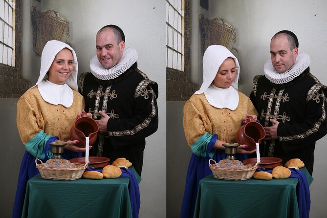 Become a Dutch Art Piece Photo Shoot in Amsterdam - Single Portrait - Stepping into a Dutch-master style portrait at Museumphoto