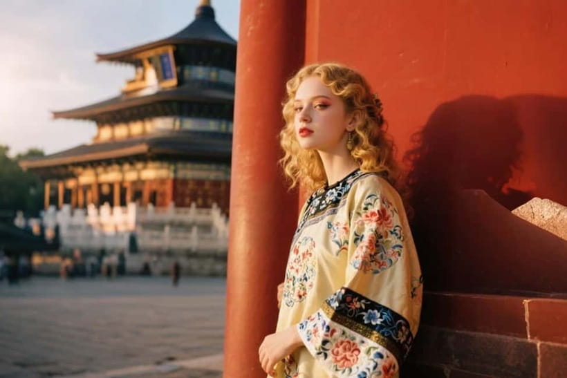 Beijing: Temple of Heaven Hanfu Photography with Ticket - Step 2: Wanshou Pavilion photo shoot (and why it’s not inside the halls)