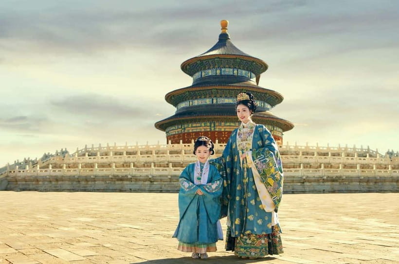 Beijing Traditional Hanfu Experience & Photoshoot for Groups - Costume selection and your full makeover: where the experience becomes personal