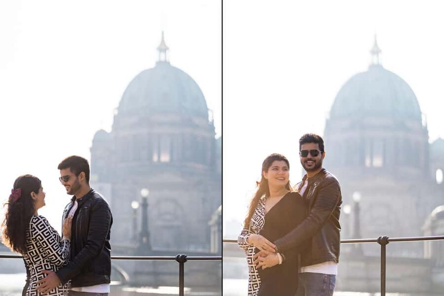 Berlin: Private Photo Session with Professional Photographer - Brandenburg Gate and Reichstag: the optional big-icons add-on