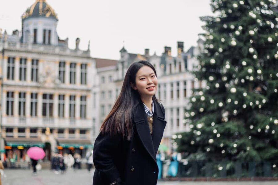 Brussels City Photoshoot With a Professional Photographer - Mont des Arts: viewpoints that add depth