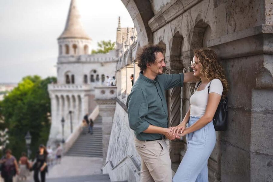 Budapest: Castle Hill Photoshoot with Private Photographer - Wandering Castle Hill: cobbled paths and grand terraces for real texture
