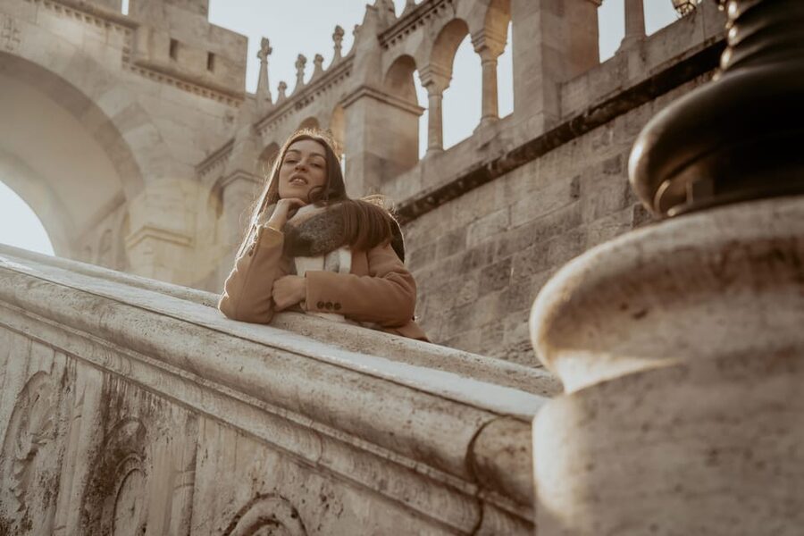 Budapest: Fast Private Photoshoot at Fisherman's Bastion - Hand-Edited Photos Delivered in 3 Working Days