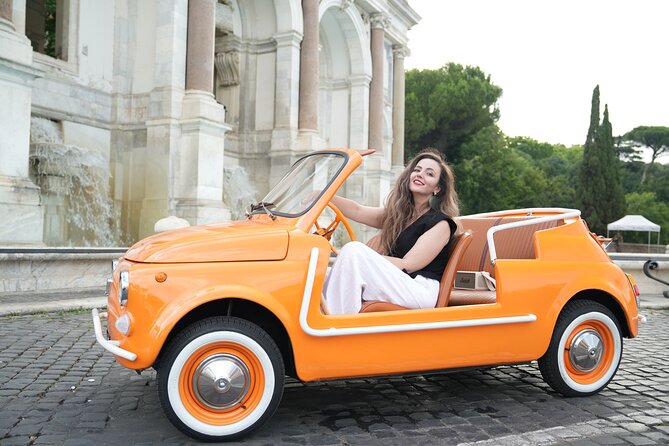 Cabriolet Vintage Fiat 500 City tour with Photoshoot - Key highlights (what makes it fun)