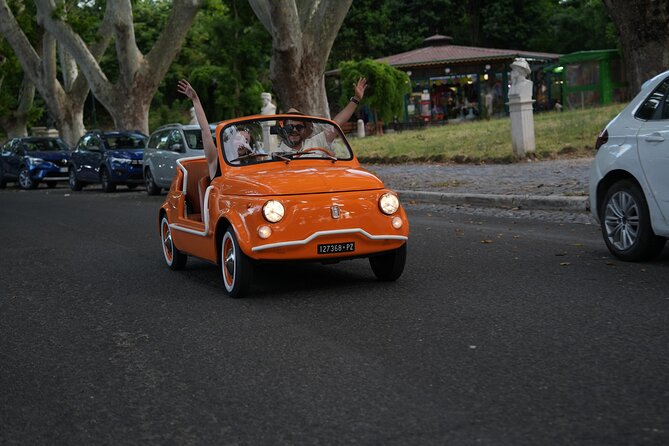 Cabriolet Vintage Fiat 500 City tour with Photoshoot - Circo Massimo: classic Rome with an easier pace