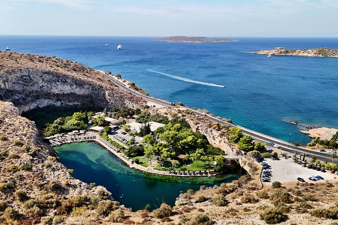 Cape Sounion Tour: Enjoy Monumental Sites, Drone Photography - Temple of Poseidon: Sea Views, Myth Stories, and the Entrance Fee Note