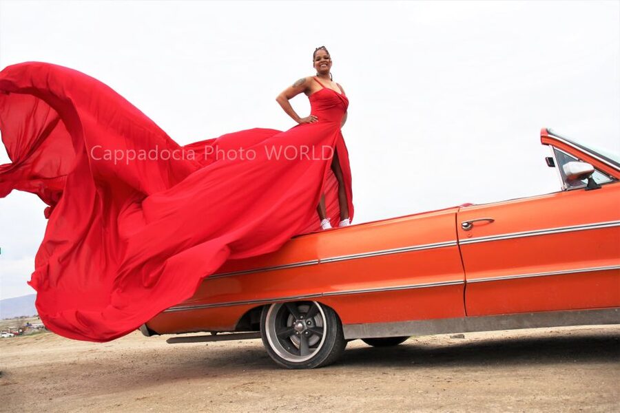 Cappadocia Photo Shoot with Classic Car and Flying Dress - Key things I’d plan around before you go