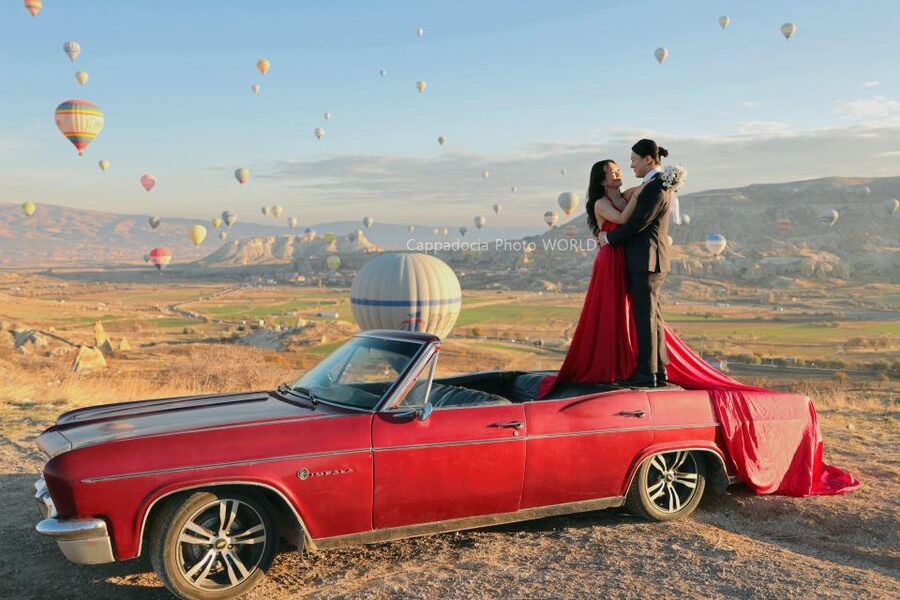 Cappadocia Photo Shoot with Classic Car and Flying Dress - Who this shoot suits best (and who might want a different plan)