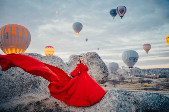 Cappadocia Photoshoot with Flying Dress & Instagram Reels - Dress selection the day before: less stress, better results