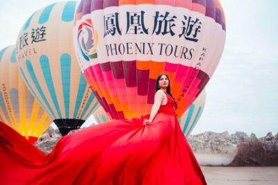 Cappadocia Photoshoot with Flying Dress & Instagram Reels - Balloon takeoff timing: exciting, but weather rules the day