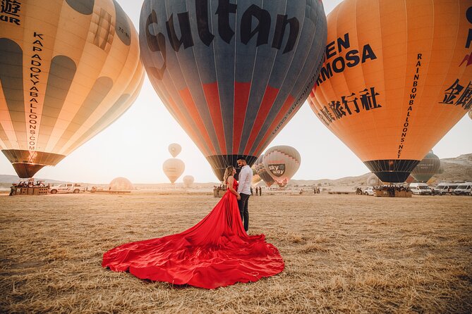 Cappadocia Private Flying Dress & Hot Air Balloon Photoshoot - What’s included, what costs extra, and how to think about the value