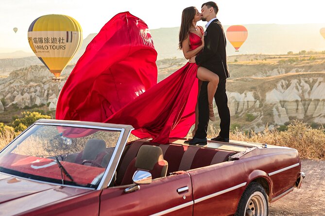 Cappadocia Private Photo Shoot with Flying Dress & Vintage Car - Why this early-morning plan works in Göreme