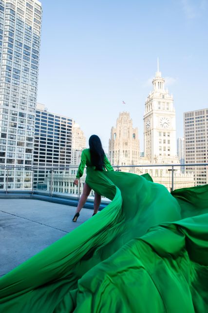 Chicago Luxury Flying Dress Photoshoot - Who should book this flying dress shoot (and who might not)