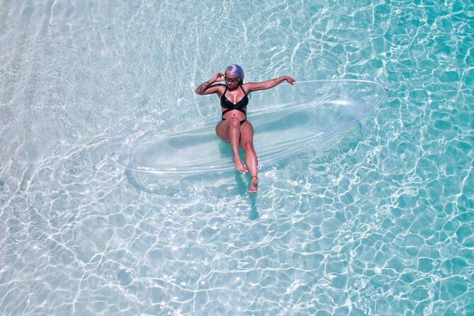 Clear Kayak Drone and Beach Private Photography in The Bahamas - The 30-Minute Flow: Briefing, getting in the kayak, and pose coaching
