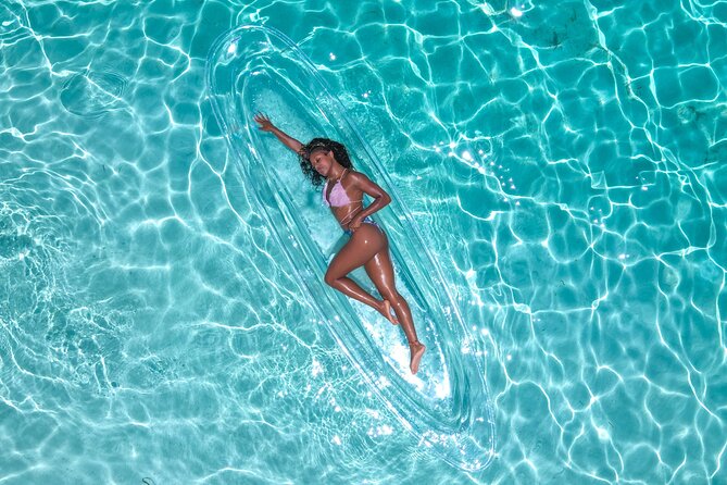 Clear Kayak Drone Photoshoot in Nassau Bahamas - Saunders Beach in Nassau: Why this setup works so well