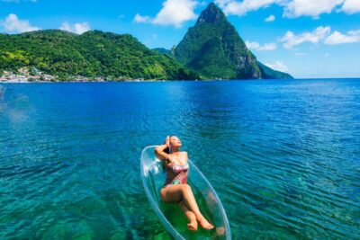 Clear Kayak Drone Photoshoot in St. Lucia - Price and what $220 per person really buys