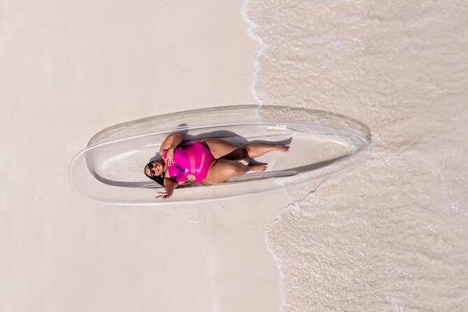 Clear Kayak Photoshoot in Montego Bay - Safety Briefing First, Then You Float