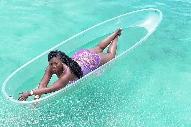 Clear Kayak Photoshoot in Ocho Rios Jamaica - Posing Help and Photo Props: The Secret Sauce